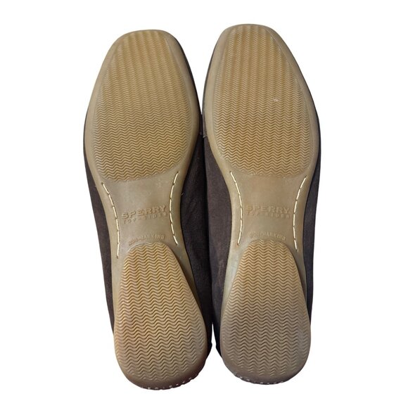 Sperry Womens Brown Suede Loafers Size 7.5 - Picture 6 of 8